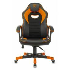 Игровое кресло Zombie GAME 16 черный/оранжевый
