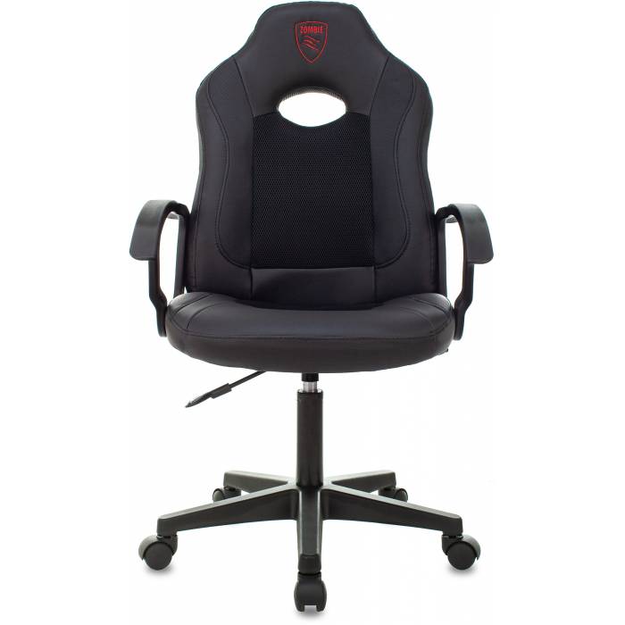 Игровое кресло Zombie 11LT черный текстиль/эко.кожа купить  по выгодным ценам
