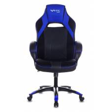 Игровое кресло Бюрократ VIKING 2 AERO черный/синий искусст.кожа/ткань крестовина пластик