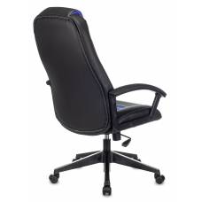 Кресло игровое Zombie 8 черный/синий эко.кожа крестовина пластик (ZOMBIE 8 BLUE)