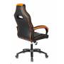 Игровое кресло Бюрократ VIKING 2 AERO черный/оранжевый искусст.кожа/ткань крестовина пластик купить  по выгодным ценам