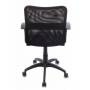 Кресло Бюрократ CH-590 черный сиденье черный искусст.кожа/сетка/ткань крестовина пластик купить  по выгодным ценам