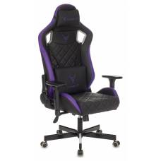 Игровое кресло Knight Outrider черный/фиолетовый ромбик эко.кожа с подголов. крестовина металл (KNIGHT OUTRIDER BV)