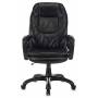 Кресло руководителя Бюрократ CH-868N черный Leather Venge Black эко.кожа крестовина пластик (CH-868N/BLACK) купить  по выгодным ценам