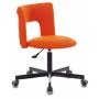 Кресло Бюрократ KF-1M оранжевый 26-29-1 крестовина металл черный (KF-1M/ORANGE) купить  по выгодным ценам