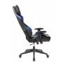Игровое кресло Бюрократ VIKING 5 AERO черный/синий искусственная кожа с подголов. крестовина пластик купить  по выгодным ценам