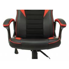 Игровое кресло Zombie GAME 16 черный/красный